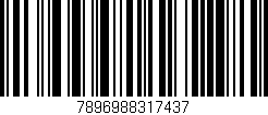 Código de barras (EAN, GTIN, SKU, ISBN): '7896988317437'