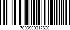 Código de barras (EAN, GTIN, SKU, ISBN): '7896988317628'