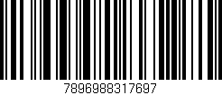 Código de barras (EAN, GTIN, SKU, ISBN): '7896988317697'