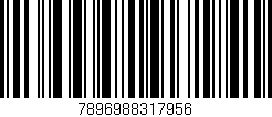 Código de barras (EAN, GTIN, SKU, ISBN): '7896988317956'