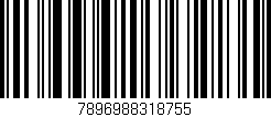 Código de barras (EAN, GTIN, SKU, ISBN): '7896988318755'