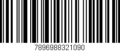 Código de barras (EAN, GTIN, SKU, ISBN): '7896988321090'