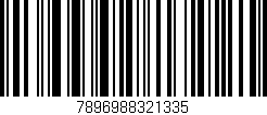Código de barras (EAN, GTIN, SKU, ISBN): '7896988321335'