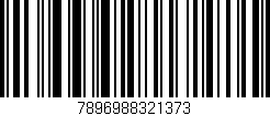Código de barras (EAN, GTIN, SKU, ISBN): '7896988321373'