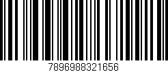 Código de barras (EAN, GTIN, SKU, ISBN): '7896988321656'