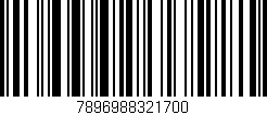 Código de barras (EAN, GTIN, SKU, ISBN): '7896988321700'