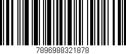 Código de barras (EAN, GTIN, SKU, ISBN): '7896988321878'