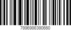 Código de barras (EAN, GTIN, SKU, ISBN): '7896988380660'