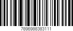 Código de barras (EAN, GTIN, SKU, ISBN): '7896988383111'