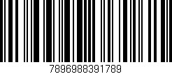 Código de barras (EAN, GTIN, SKU, ISBN): '7896988391789'
