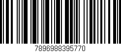Código de barras (EAN, GTIN, SKU, ISBN): '7896988395770'