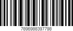 Código de barras (EAN, GTIN, SKU, ISBN): '7896988397798'