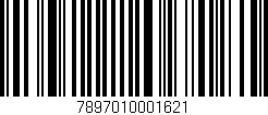 Código de barras (EAN, GTIN, SKU, ISBN): '7897010001621'