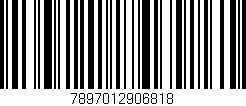 Código de barras (EAN, GTIN, SKU, ISBN): '7897012906818'