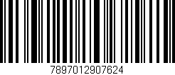 Código de barras (EAN, GTIN, SKU, ISBN): '7897012907624'
