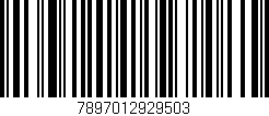 Código de barras (EAN, GTIN, SKU, ISBN): '7897012929503'