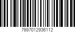 Código de barras (EAN, GTIN, SKU, ISBN): '7897012936112'