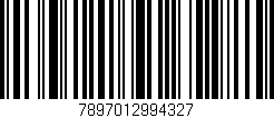 Código de barras (EAN, GTIN, SKU, ISBN): '7897012994327'