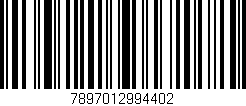 Código de barras (EAN, GTIN, SKU, ISBN): '7897012994402'