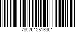 Código de barras (EAN, GTIN, SKU, ISBN): '7897013516801'