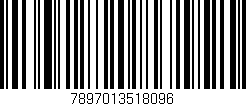 Código de barras (EAN, GTIN, SKU, ISBN): '7897013518096'