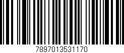 Código de barras (EAN, GTIN, SKU, ISBN): '7897013531170'