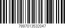 Código de barras (EAN, GTIN, SKU, ISBN): '7897013532047'