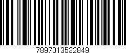 Código de barras (EAN, GTIN, SKU, ISBN): '7897013532849'