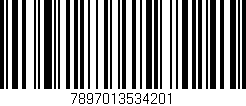 Código de barras (EAN, GTIN, SKU, ISBN): '7897013534201'