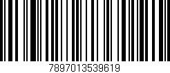 Código de barras (EAN, GTIN, SKU, ISBN): '7897013539619'