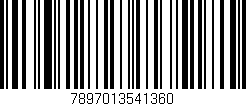 Código de barras (EAN, GTIN, SKU, ISBN): '7897013541360'