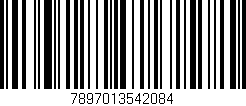 Código de barras (EAN, GTIN, SKU, ISBN): '7897013542084'