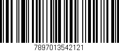 Código de barras (EAN, GTIN, SKU, ISBN): '7897013542121'