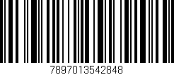 Código de barras (EAN, GTIN, SKU, ISBN): '7897013542848'