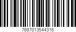 Código de barras (EAN, GTIN, SKU, ISBN): '7897013544316'