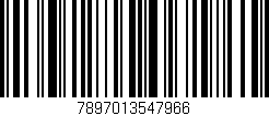 Código de barras (EAN, GTIN, SKU, ISBN): '7897013547966'