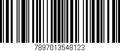 Código de barras (EAN, GTIN, SKU, ISBN): '7897013548123'