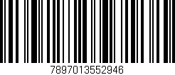 Código de barras (EAN, GTIN, SKU, ISBN): '7897013552946'