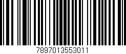 Código de barras (EAN, GTIN, SKU, ISBN): '7897013553011'