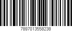 Código de barras (EAN, GTIN, SKU, ISBN): '7897013558238'