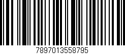 Código de barras (EAN, GTIN, SKU, ISBN): '7897013558795'