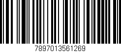 Código de barras (EAN, GTIN, SKU, ISBN): '7897013561269'
