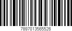 Código de barras (EAN, GTIN, SKU, ISBN): '7897013565526'