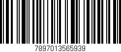 Código de barras (EAN, GTIN, SKU, ISBN): '7897013565939'
