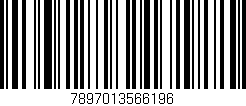 Código de barras (EAN, GTIN, SKU, ISBN): '7897013566196'