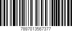 Código de barras (EAN, GTIN, SKU, ISBN): '7897013567377'