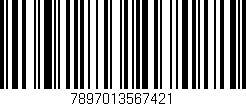 Código de barras (EAN, GTIN, SKU, ISBN): '7897013567421'