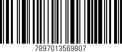 Código de barras (EAN, GTIN, SKU, ISBN): '7897013569807'
