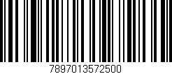 Código de barras (EAN, GTIN, SKU, ISBN): '7897013572500'