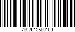 Código de barras (EAN, GTIN, SKU, ISBN): '7897013580109'